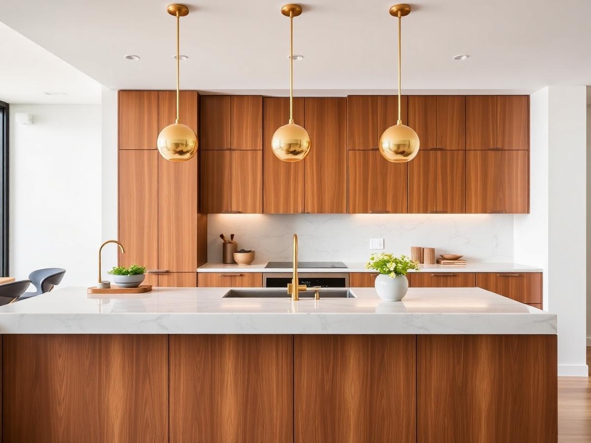 Modern fully-stocked kitchen